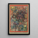 Garden of Eccentricity - Paul Klee — framed artwork on a wall