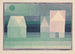 Drie Huizen - Paul Klee — weergave van het kunstwerk