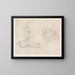Wat ademt hij? - Paul Klee — ingelijst kunstwerk aan de muur