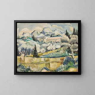 Paul Kleinschmidt - Landschaft in Sdfrankreich.webp