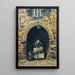 Medieval Gate Painting Dinan - Paul Lecomte — framed artwork on a wall