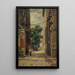 La rue Rataud au coin de la rue Lhomond - Paul Martellière — ingelijst kunstwerk aan de muur