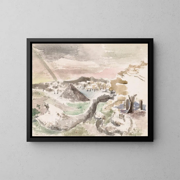 van het bosbewoners van de Dean - Paul Nash — ingelijst kunstwerk aan de muur