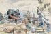 Kerk van Hillingdon Londen - Paul Nash — weergave van het kunstwerk