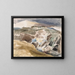 Beeld van de hert - Paul Nash — ingelijst kunstwerk aan de muur