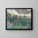 Landschap - Paul Nash — ingelijst kunstwerk aan de muur