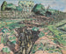Uit de loopgraven - Paul Nash — weergave van het kunstwerk