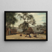 Markt scène in Choubra, Caïro - Paul Philippoteaux — ingelijst kunstwerk aan de muur