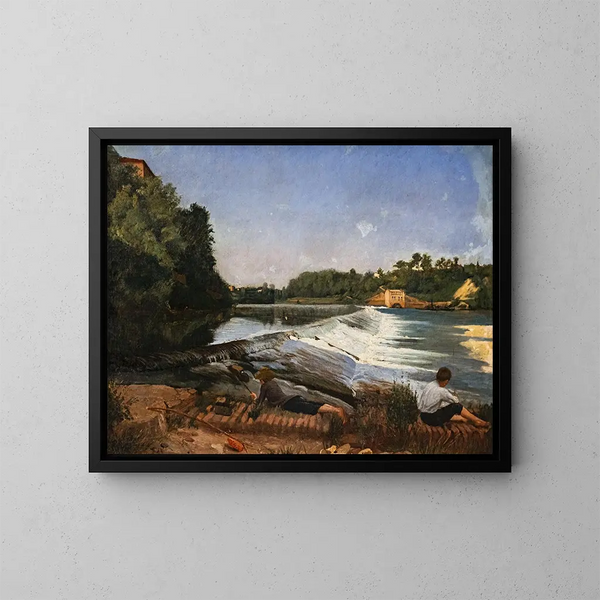 Chemin de Rabastens - Paul Prouho — ingelijst kunstwerk aan de muur