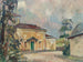 Oude ontvangstzaal voor hoogwaardigheidsbekleders op het station van Prien - Paul Roloff — weergave van het kunstwerk