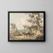 Een zandbak - Paul Sandby — ingelijst kunstwerk aan de muur
