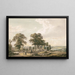 Approchant Rochester en de Medway - Paul Sandby — ingelijst kunstwerk aan de muur