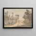 Bayswater, Londen - Paul Sandby — ingelijst kunstwerk aan de muur