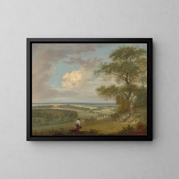 Hackwood Park, Hampshire - Paul Sandby — ingelijst kunstwerk aan de muur