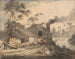 van Forge de fer sur la rivière Kent, Westmorland - Paul Sandby — weergave van het kunstwerk