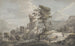 Berglandschap met een forterij - Paul Sandby — weergave van het kunstwerk
