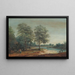Op de Isis - Paul Sandby — ingelijst kunstwerk aan de muur