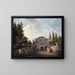 L'atelier de l'artiste à Bayswater - Paul Sandby — ingelijst kunstwerk aan de muur