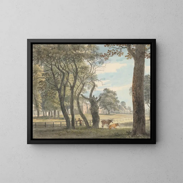 Hyde Park's Powder Magazine - Paul Sandby — ingelijst kunstwerk aan de muur