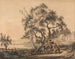 De waarzegster van het Gitanen - Paul Sandby — weergave van het kunstwerk