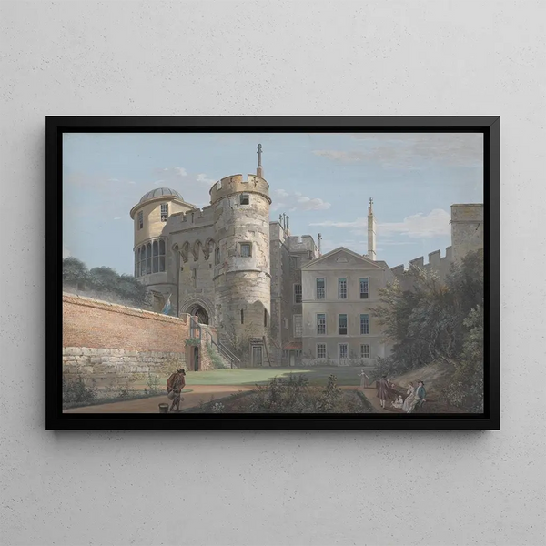 Paul Sandby - The Norman Gate and Deputy Governors House.webp