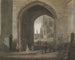 De poort van de toren bij Windsor Castle - Paul Sandby — weergave van het kunstwerk