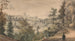 Uitzicht op Richmond Castle, Yorkshire - Paul Sandby — weergave van het kunstwerk