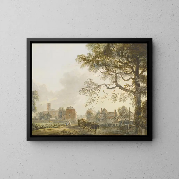 Woolwich - Paul Sandby — ingelijst kunstwerk aan de muur