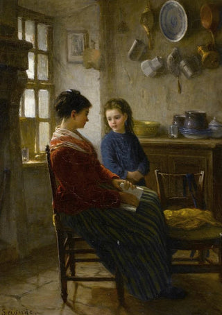 Paul Seignac - The Reading Lesson.webp