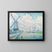 Canal d'Overschie - Paul Signac — ingelijst kunstwerk aan de muur