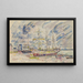 Cancale - Paul Signac — ingelijst kunstwerk aan de muur