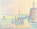 De avond - Paul Signac — weergave van het kunstwerk