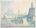 Evening at Vlissingen Quay - Paul Signac — artwork view