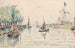 Honfleur - Paul Signac — weergave van het kunstwerk