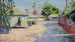 La Fête des dernières - Paul Signac — weergave van het kunstwerk
