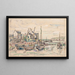 Le Conquet - Paul Signac — ingelijst kunstwerk aan de muur