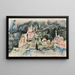 Le Puy-en-Velay, onweerslucht - Paul Signac — ingelijst kunstwerk aan de muur