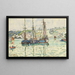 Le Trieux - Paul Signac — ingelijst kunstwerk aan de muur