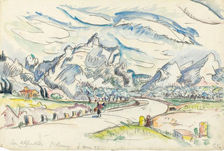 Paul Signac - Les Alpilles Vue Depuis SaintRmyDeProvence.webp
