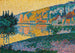 Les Andelys Zonsondergang - Paul Signac — weergave van het kunstwerk
