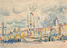 Marseille, de kade - Paul Signac — weergave van het kunstwerk