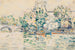 Parijs, de Seine bij de Pont Royal - Paul Signac — weergave van het kunstwerk