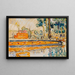 Rivière - Paul Signac — ingelijst kunstwerk aan de muur