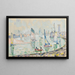 Saint-Gilles-Croix-de-Vie - Paul Signac — ingelijst kunstwerk aan de muur