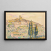 Saint-Paul - Paul Signac — ingelijst kunstwerk aan de muur
