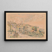 Saint-Paul-de-Vence - Paul Signac — ingelijst kunstwerk aan de muur