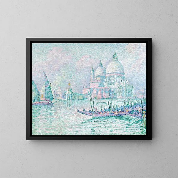 Venetië, La Salute, Groen - Paul Signac — ingelijst kunstwerk aan de muur