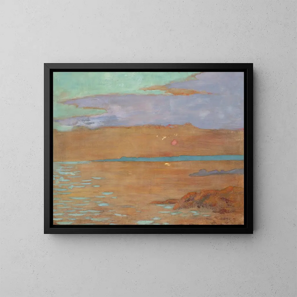 Marine schilderij - Paul Sérusier — ingelijst kunstwerk aan de muur
