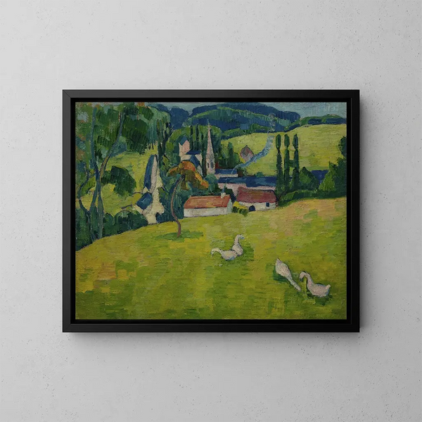 Pont-Aven, Le Pouldu - Paul Sérusier — ingelijst kunstwerk aan de muur