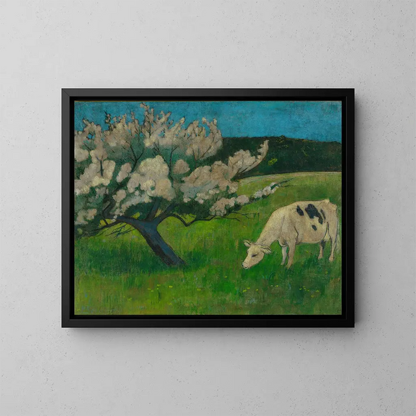 Witte koe - Paul Sérusier — ingelijst kunstwerk aan de muur